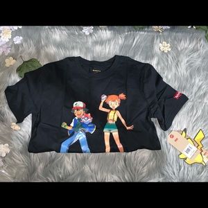 Levis Pokémon Misty and Ash Tee